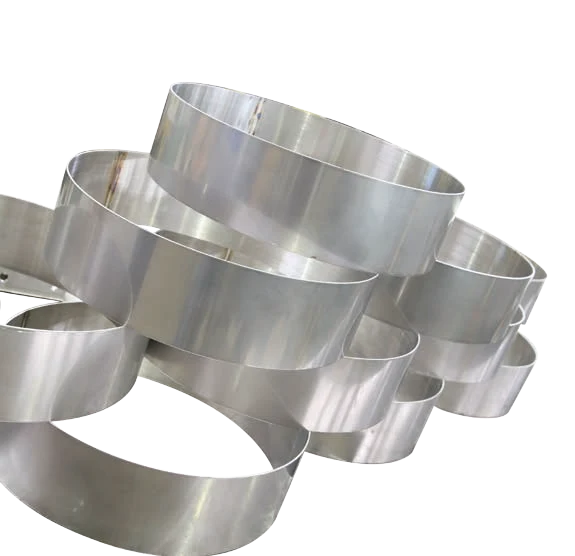 Ringe aus Edelstahlblech