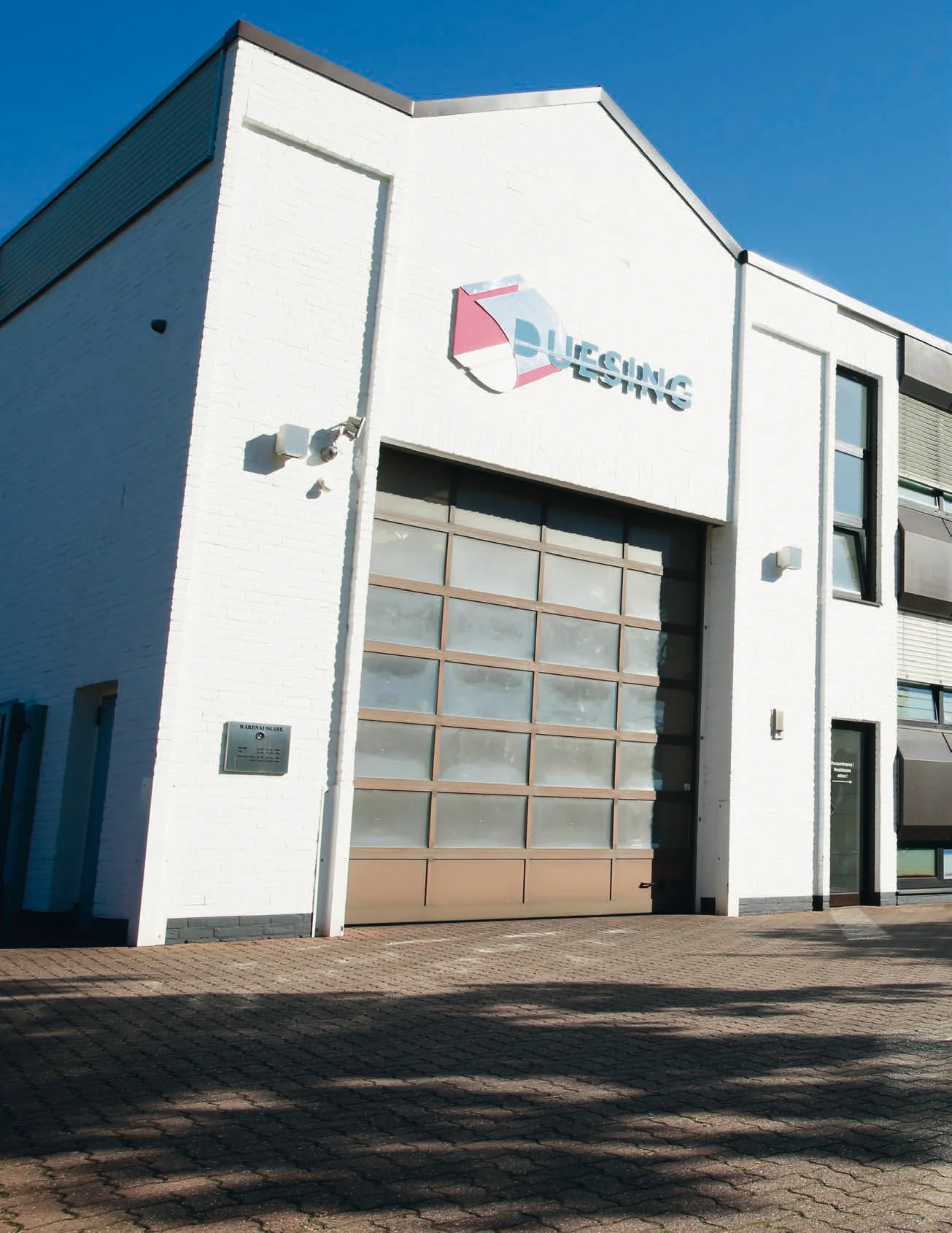 Firmengebäude von Duesing am Raiffeisenring in Bocholt
