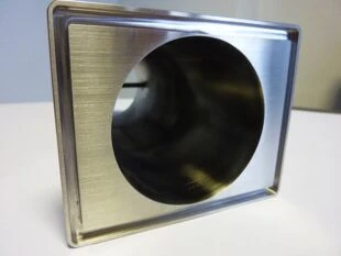 Schneckenrohr mit Deckel
